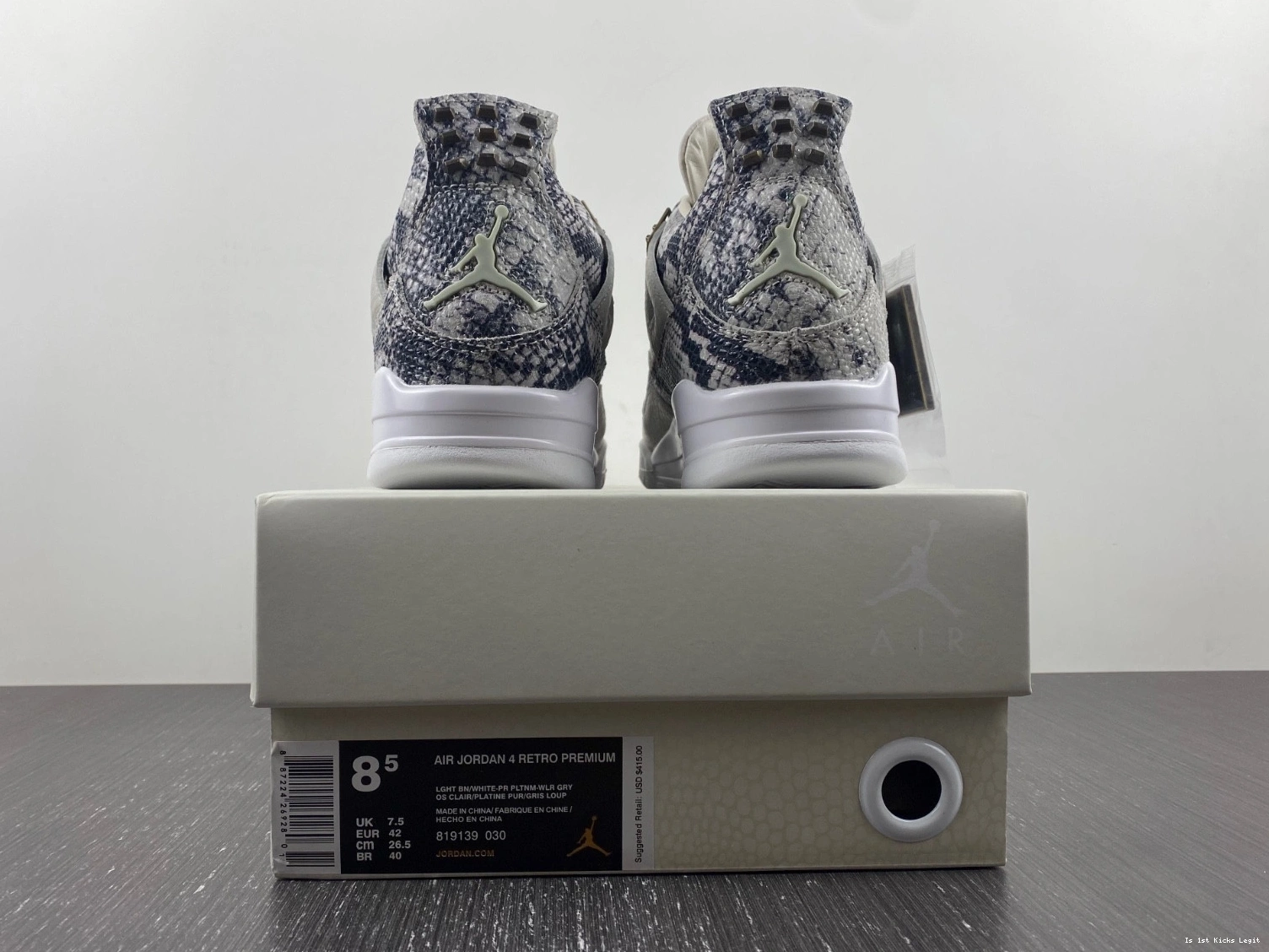 819139-030 Retro Snakeskin 4 Jordan - 0320